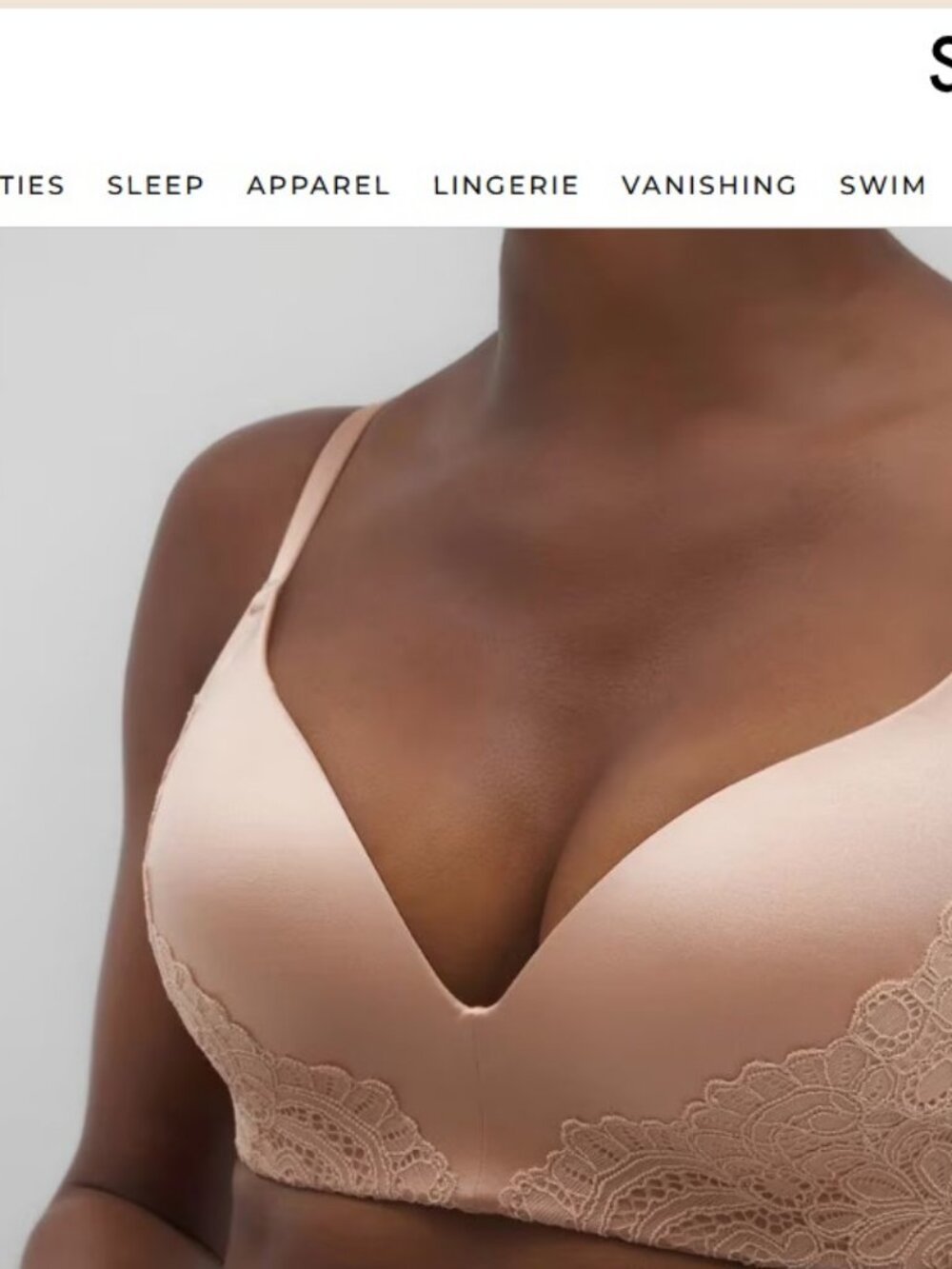 Stunning Wireless Lace Push-Up Bra